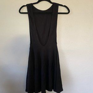 american apparel open back skater dress